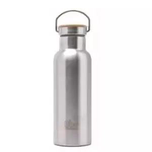 TERMO ACERO INOX con tapon bambu 500ml. BBO14.AC