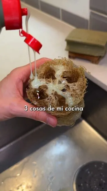 He dejado de comprar estropajo de plástico, tuppers de plástico y lavavajillas líquido. Los he cambiado por estropajo de luffa, tuppers de vidrio o de acero y lavavajillas sólido 🫶🏼Si quieres probar alguno entra en 📲 ceroresiduo.com#ceroresiduo #zerowaste #luffa #tupperdevidrio #lavavajillassolido
