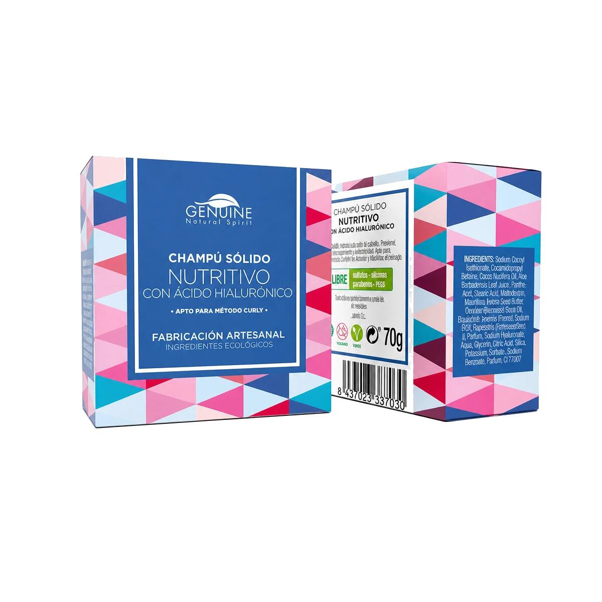 Champú Sólido Nutritivo 60g
