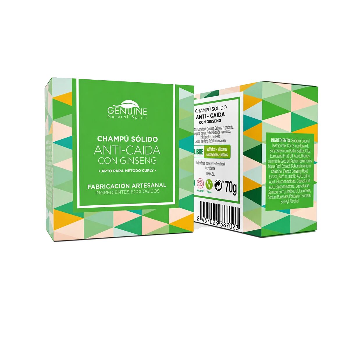 Champú Sólido Anticaída 60g