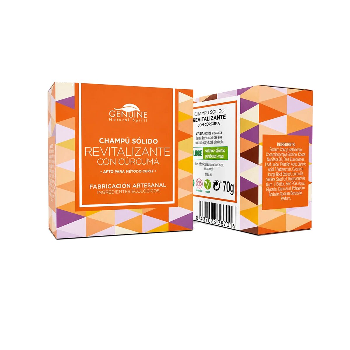 Champú Sólido Revitalizante 60g