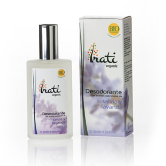 DESODORANTE salvia y lavanda BIO 100ml.