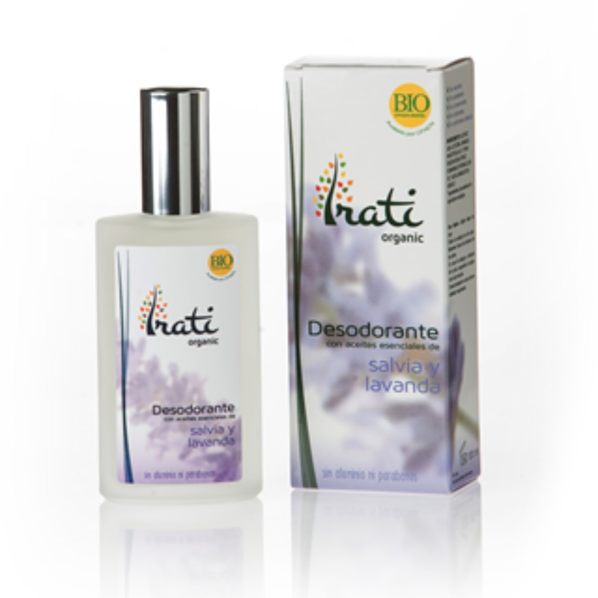 DESODORANTE salvia y lavanda BIO 100ml.