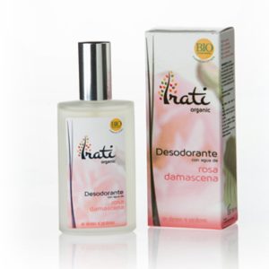 DESODORANTE rosa damascena BIO 100ml.