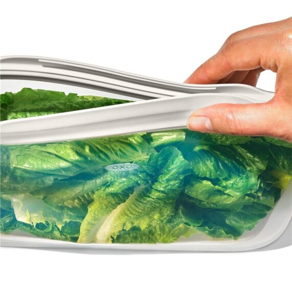 bolsa de silicona oxo 350 ml detalle del cierre