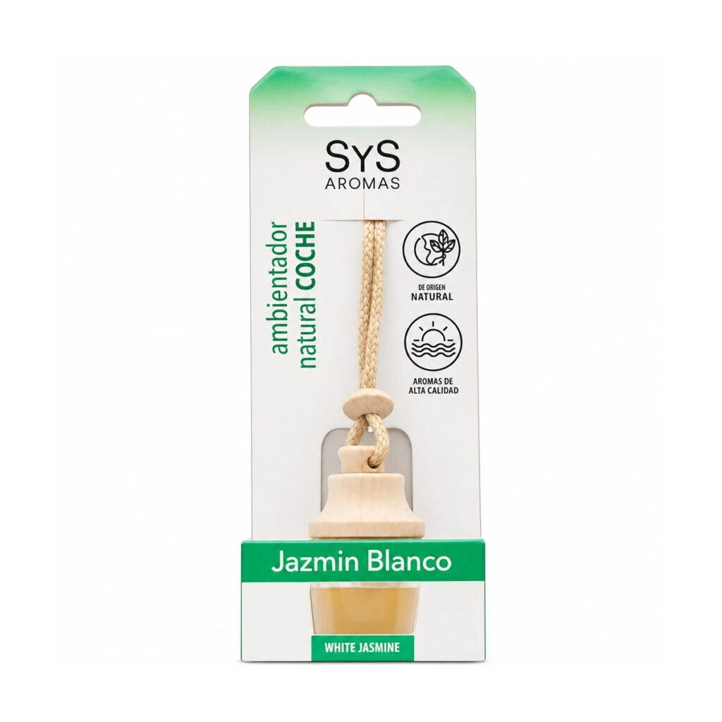 SYS AMBIENTADOR COCHE STYLE jazmin blanco 7ml