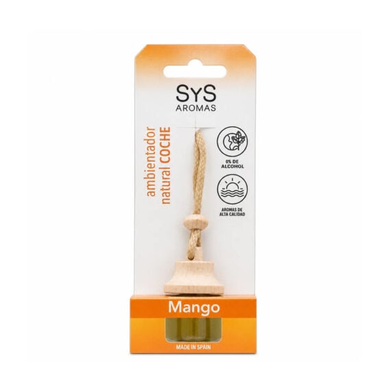 Ambientador Coche Style Colgante o Pinza 7 mL - SYS - Jazmín blanco, Colgante