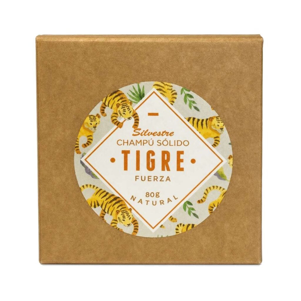 Champú Sólido Tigre Fuerza 80g — Silvestre
