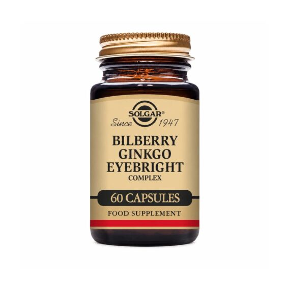 Bilberry Ginkgo Eyebright 60 Cápsulas
