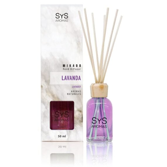 Mikado en Estuche Colección Mármol - SYS - Bergamota, 50 ml
