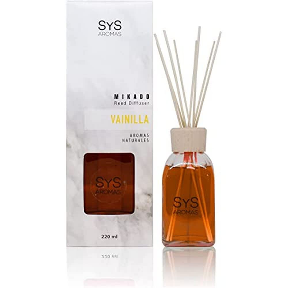 SYS AMBIENTADOR MIKADO VAINILLA 220ml.