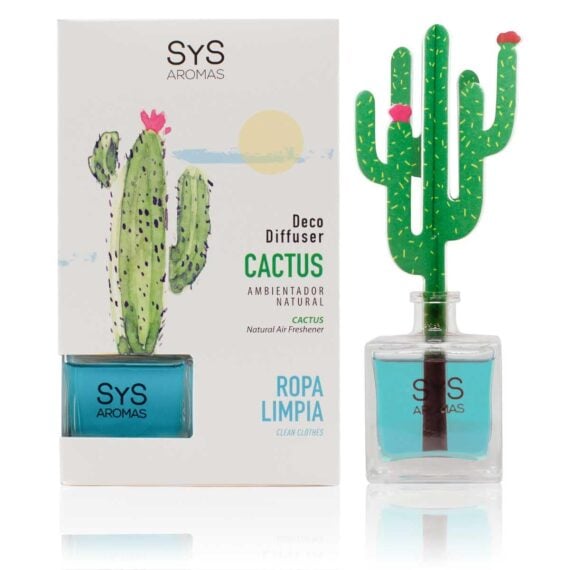 Ambientador Cactus Decorativo 90 mL - SYS - Raíz de angélica