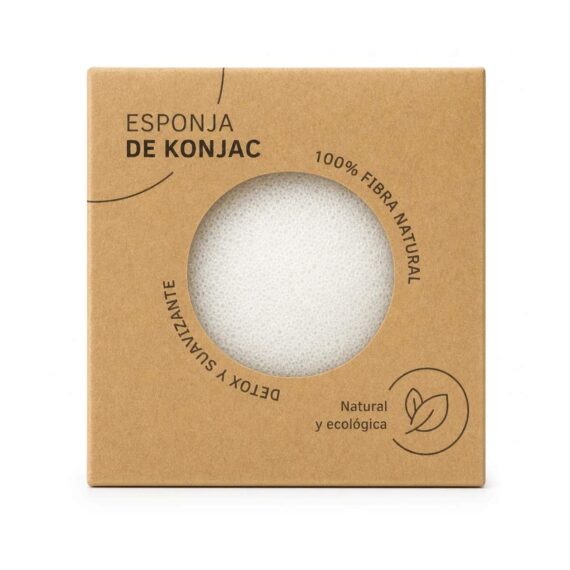 Esponja de Konjac Facial Natural
