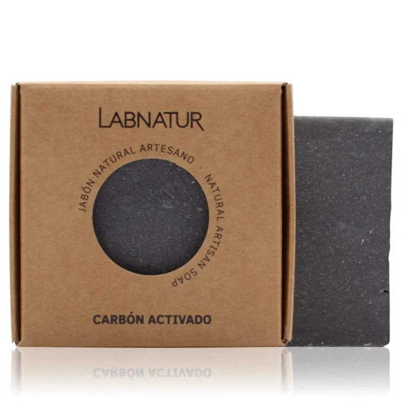 Jabón Natural Premium de Carbón Activado 100 g