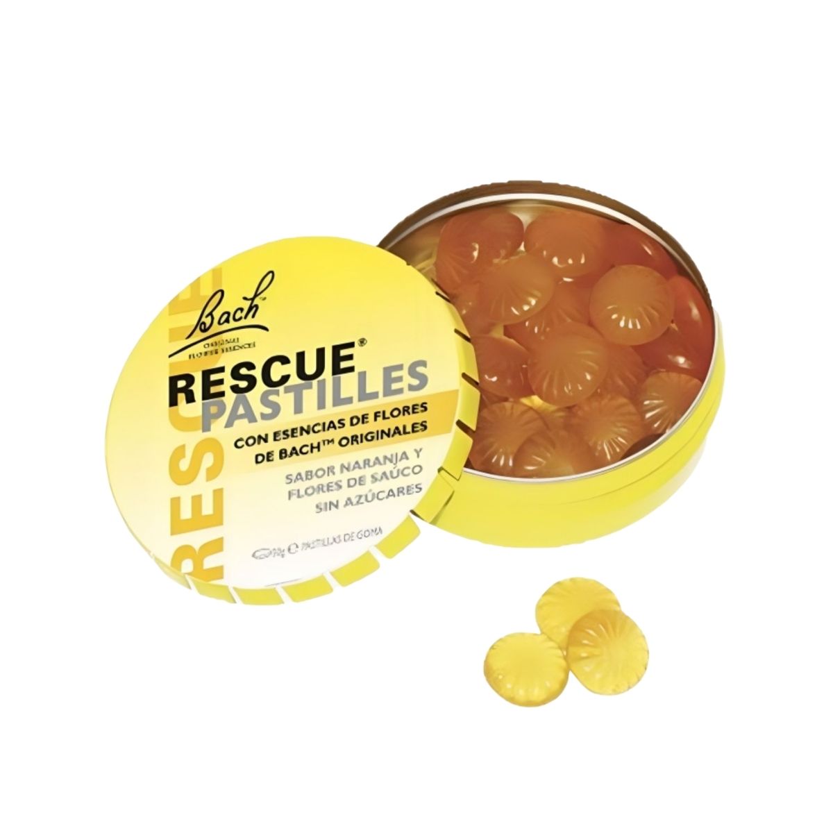Rescue Pastillas de Naranja y Saúco 50 g - Flores de Bach