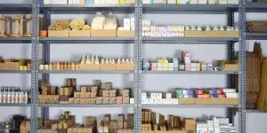 Almacén Cero Residuo productos estantería