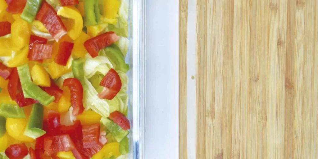 Almacenar verduras en tupper sin plástico
