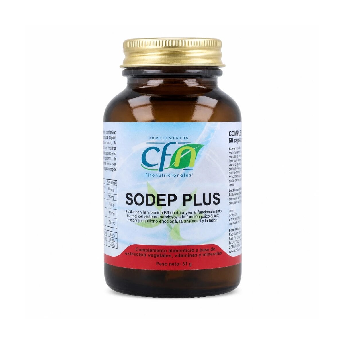 Sodep Plus Relax 60 Cápsulas — Cfn