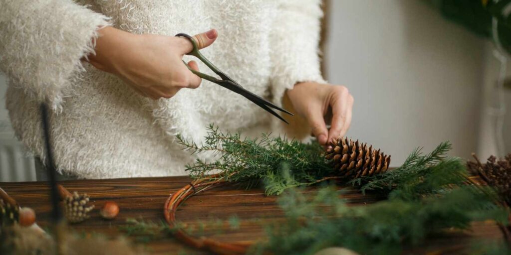 Cómo hacer guirnaldas de navidad caseras
