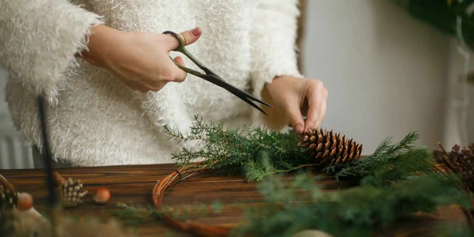 Cómo hacer guirnaldas de navidad caseras