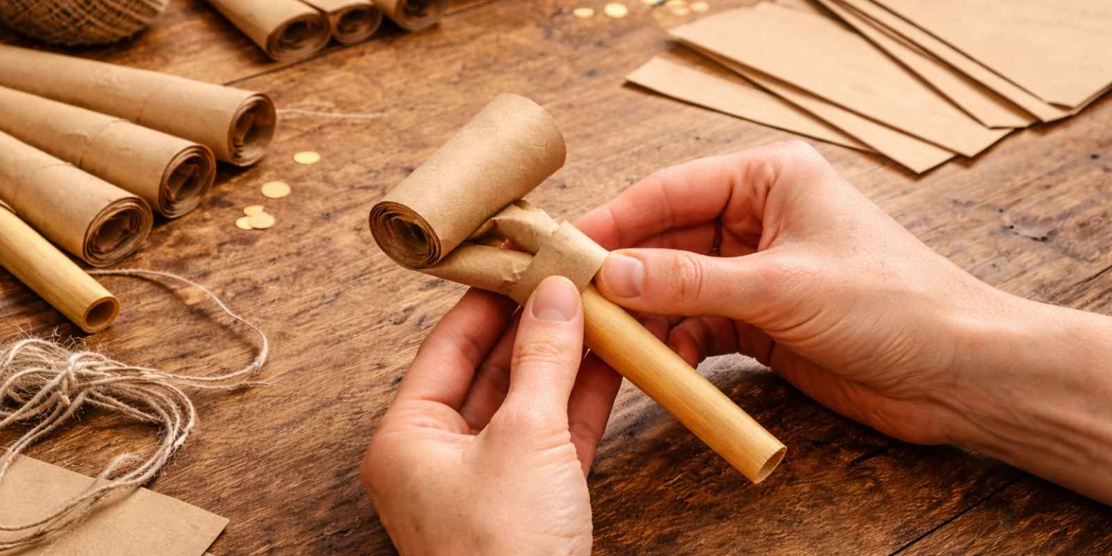 Cómo hacer un matasuegras casero