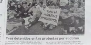 Detención Protestas Clima