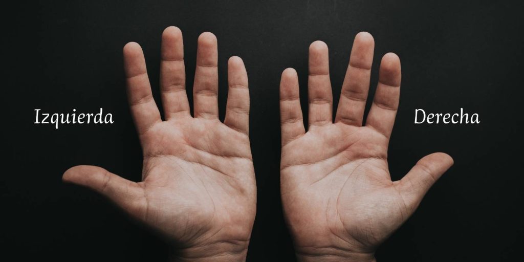 Diferencia de olor por mano dominante