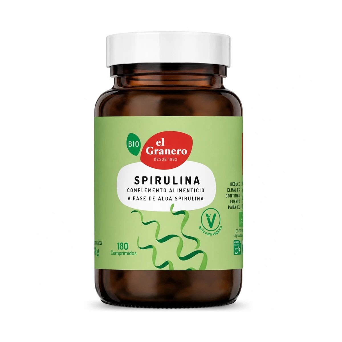 Espirulina BIO 180comp. — El Granero