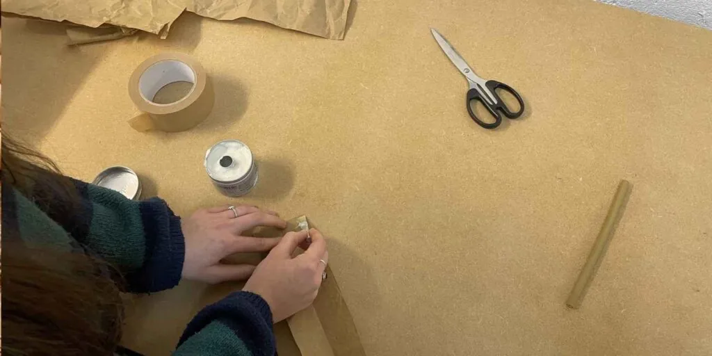 PASO 2 para hacer matasuegrasa