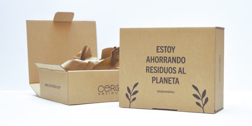 Packaging sostenible pedidos