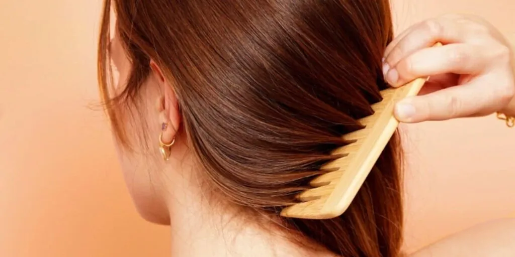 pelo brillante peine