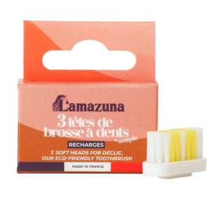 Recambio de 3 Cabezales de Cepillo de Dientes suave