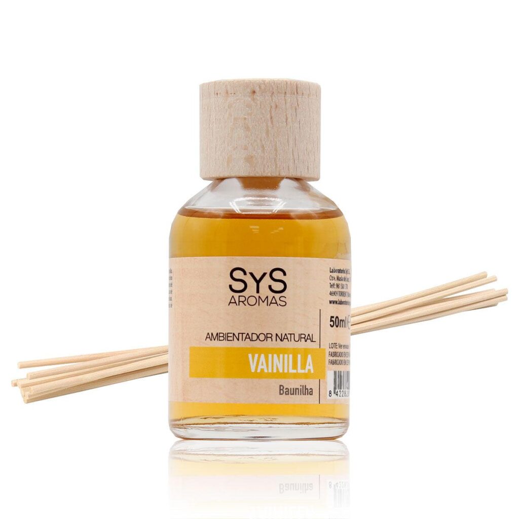 SYS AMBIENTADOR MIKADO VAINILLA 50 ml.