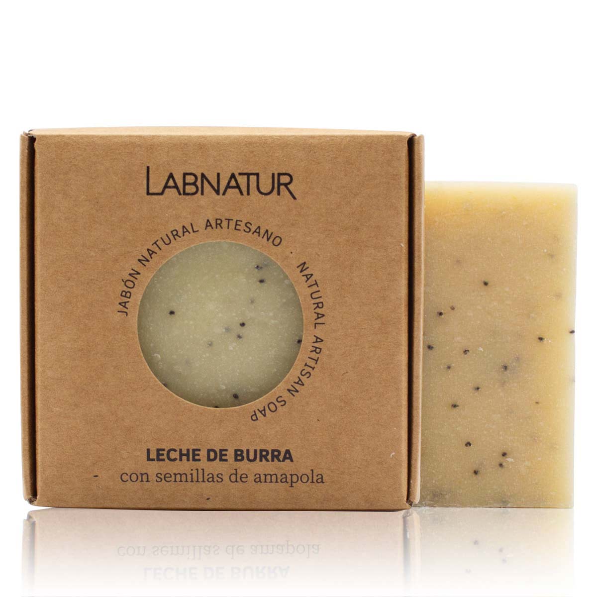 LABNATUR JABON NATURAL PREMIUM 100gr LECHE DE BURRA