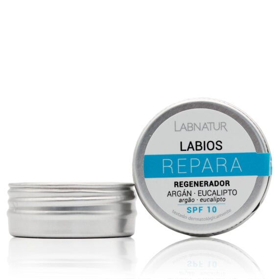 Bálsamo Labial Reparador con Protección Solar de Argán y Eucalipto 15 mL