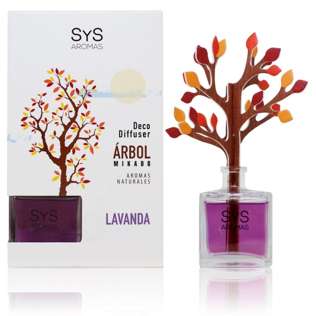 SYS AMBIENTADOR SYS DIFUSOR ARBOL lavanda 90ml.
