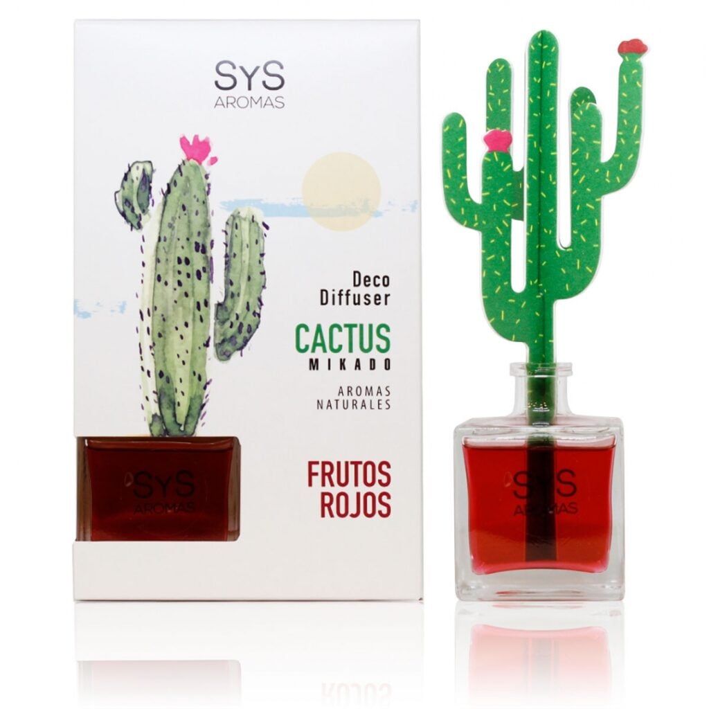 SYS AMBIENTADOR SYS DIFUSOR CACTUS frutos rojos 90ml