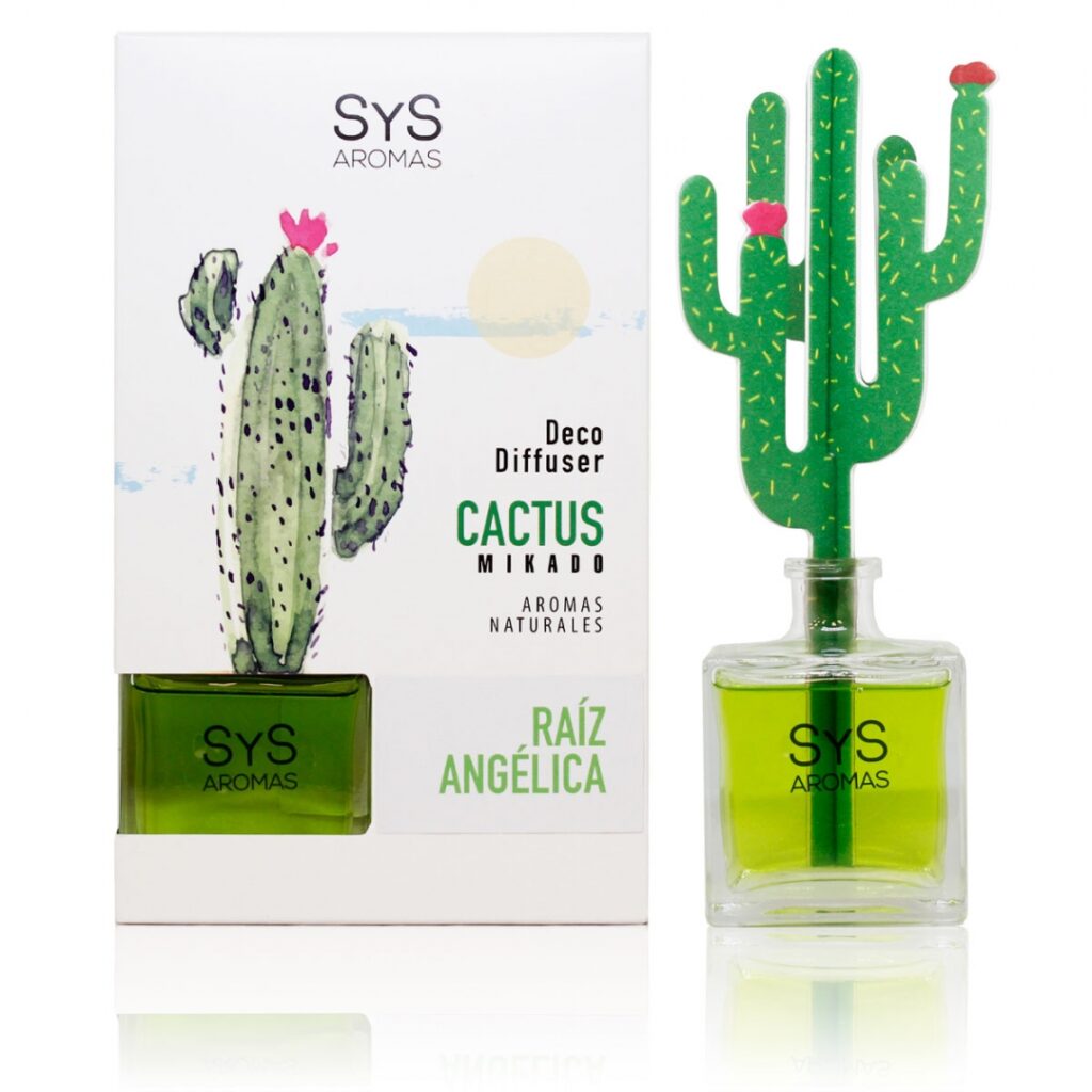 SYS AMBIENTADOR SYS DIFUSOR CACTUS raiz angelica 90ml