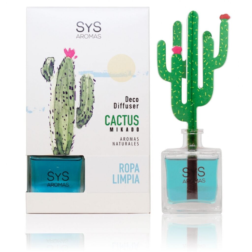 SYS AMBIENTADOR SYS DIFUSOR CACTUS aloe-bambu 90ml