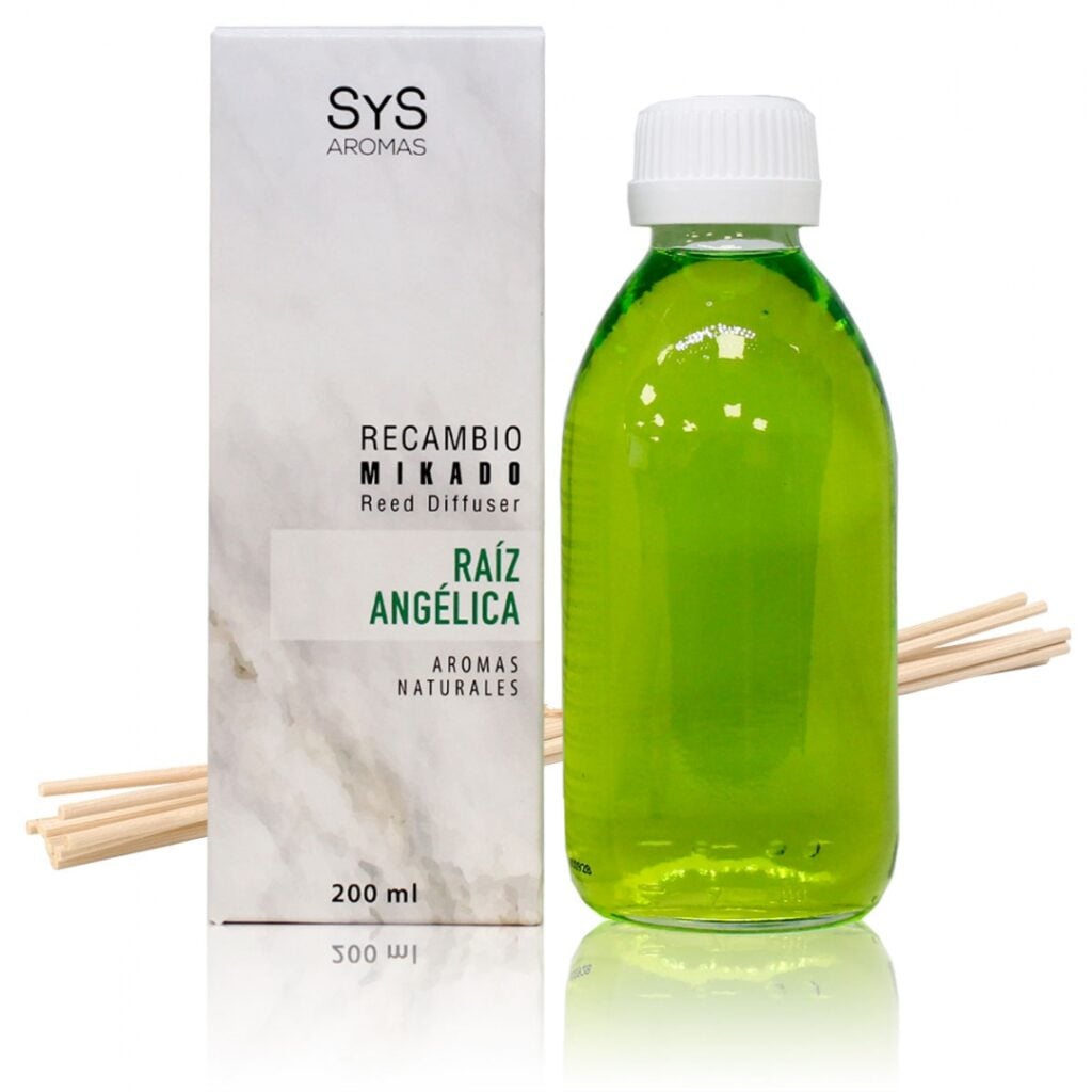 SYS RECAMBIO MIKADO raiz angelica 200ml+PALOS