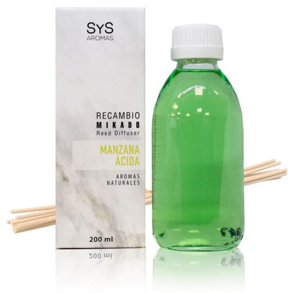 Recambio Mikado con Varillas 200 mL - SYS - Aloe vera y bambú