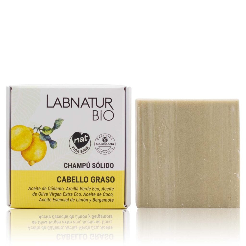 LABNATUR BIO CHAMPU SOLIDO cabello graso 75gr. BIO