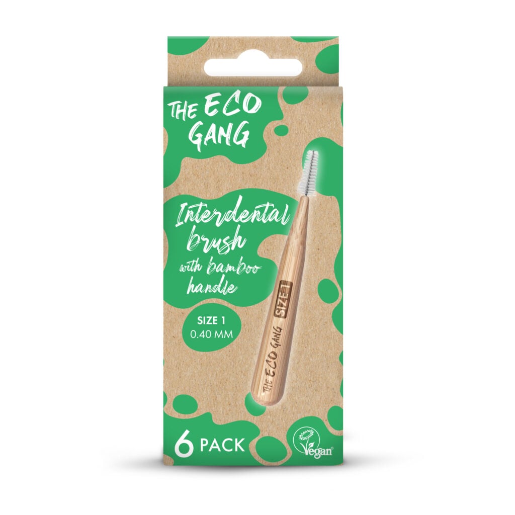 THE ECO GANG CEPILLO INTERDENTAL BAMBU Nº1 0,4mm 6ud.