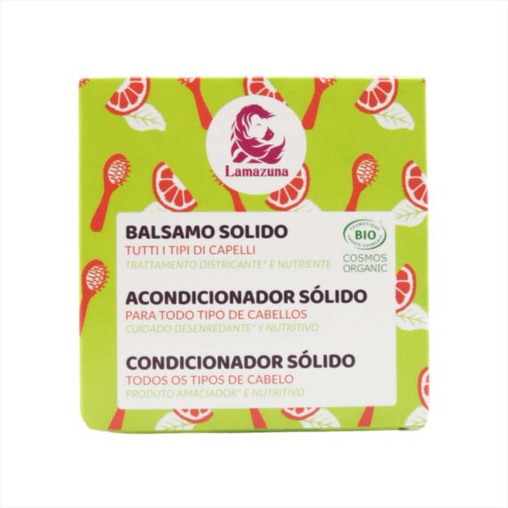 Acondicionador Sólido Desenredante y Nutritivo Para Todo Tipo de Cabellos