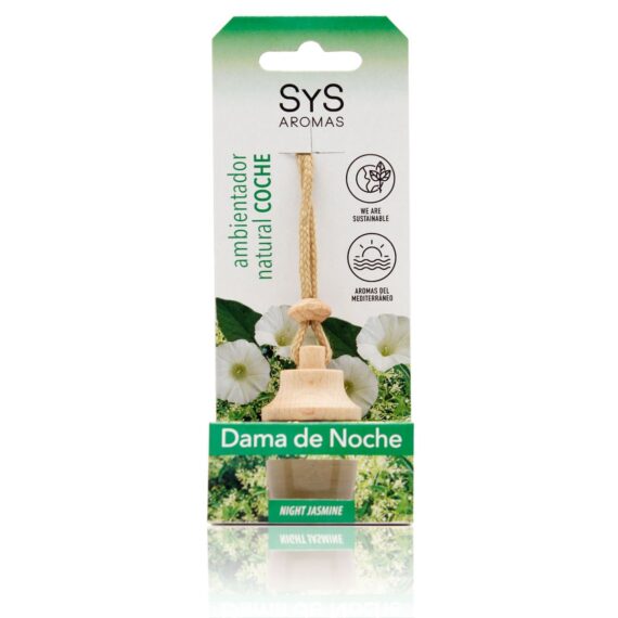 Ambientador Coche Style Colgante o Pinza 7 mL - SYS - Canela y naranja, Colgante