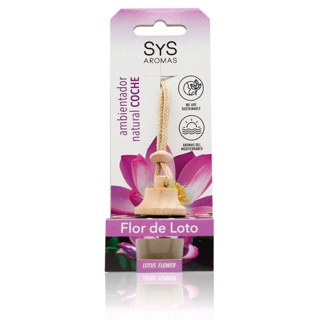 ambientador de coche style flor de loto 7 ml - sys