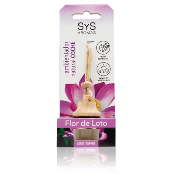Ambientador Coche Style Colgante o Pinza 7 mL - SYS - Dama de noche, Colgante