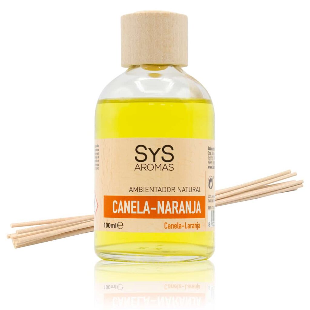 ambientador mikado canela y naranja 100 ml - sys