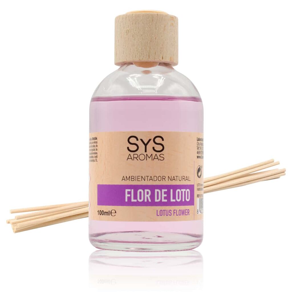 ambientador mikado flor de loto 100 ml - sys