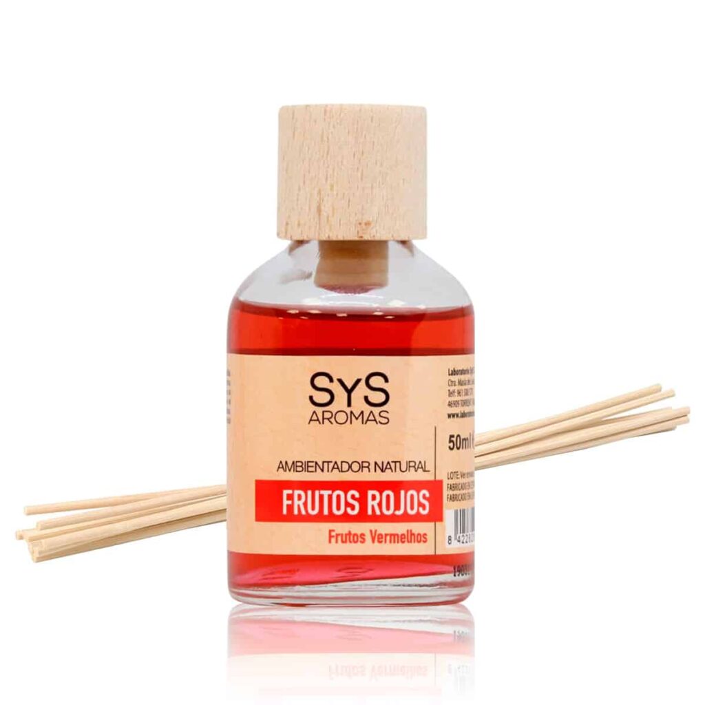 ambientador mikado frutos rojos 50 ml - sys